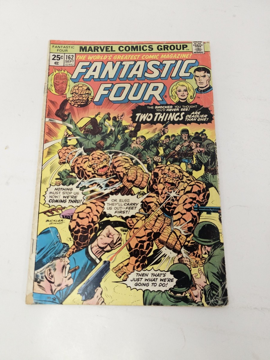 Marvel Comics Group #162 Fantastic Four (Two Things)