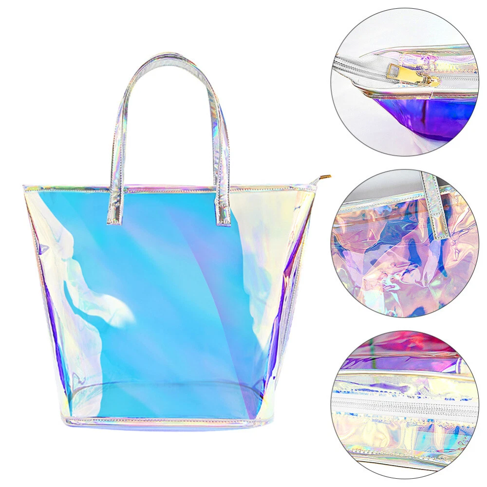 Large clear outlet tote bag