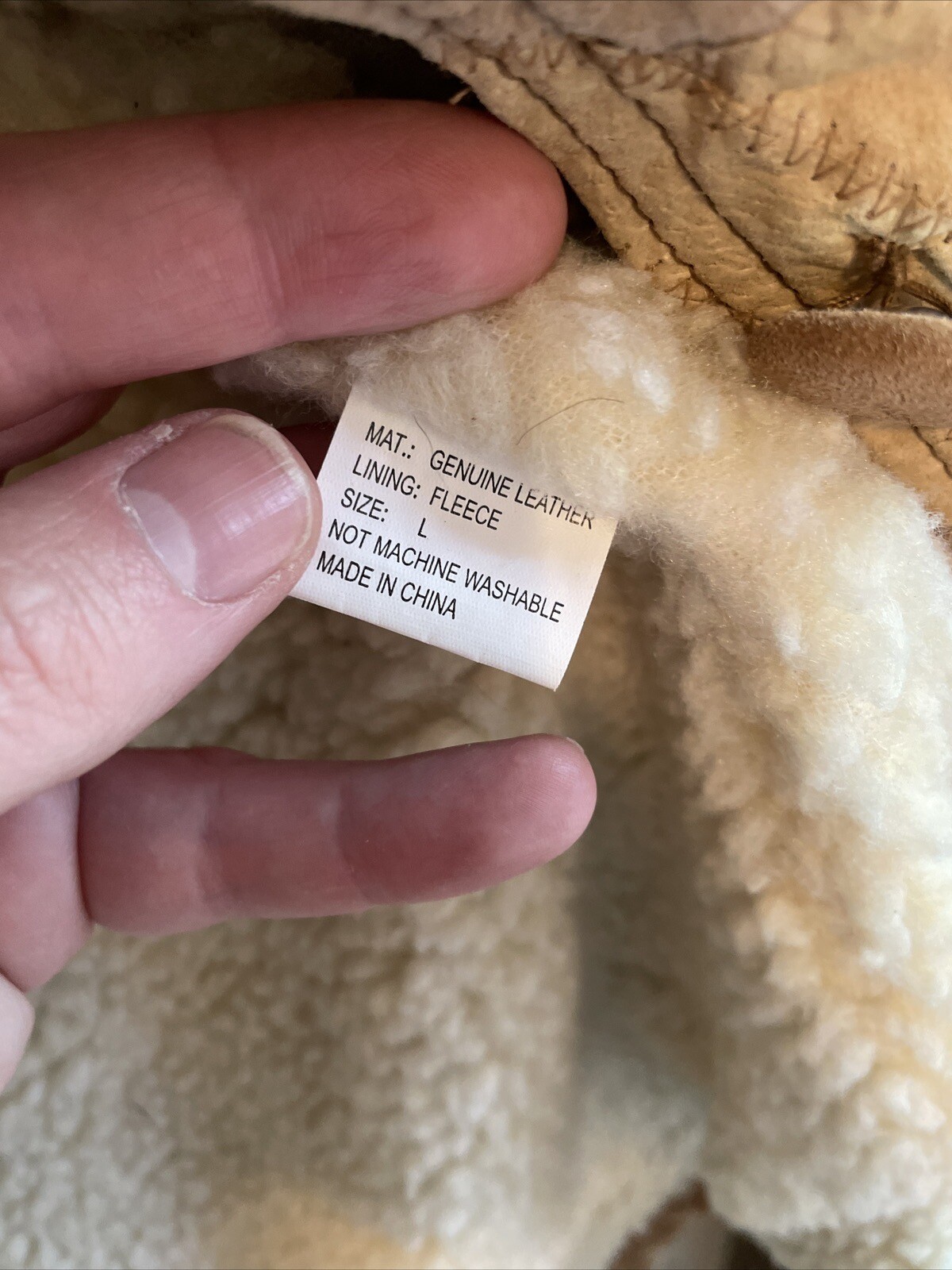 patchwork leather jacket Long Cowboy Western Styl… - image 2