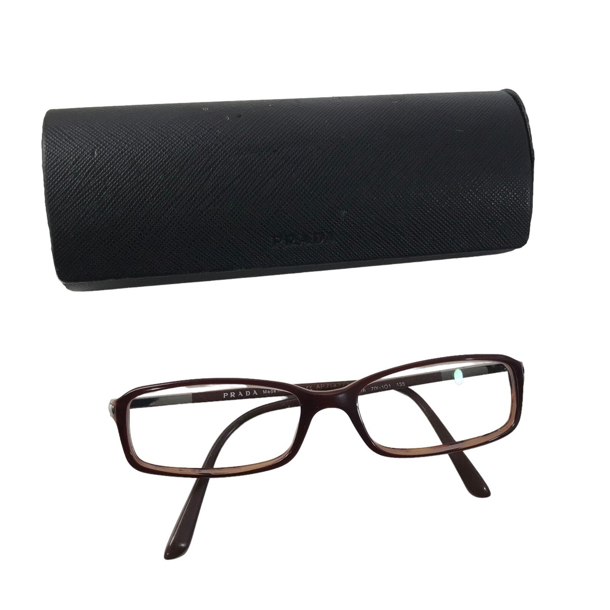 Prada VPR 06V ZXB 101 Eyeglasses Frames 50□16 135 Brown Tortoise Italy Rx Womens Prada VPR 07M ZXB-1O1 Women main image 3