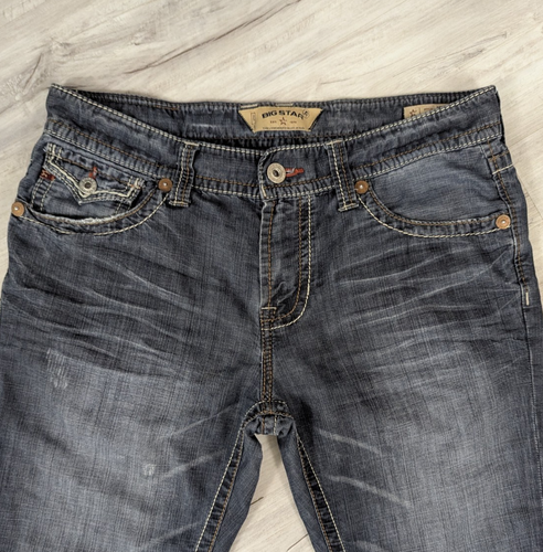 Bota ajustada Big Star Jeans Orion para hombre 33R (36x33 real) Denim Bootcut - Imagen 3 de 15