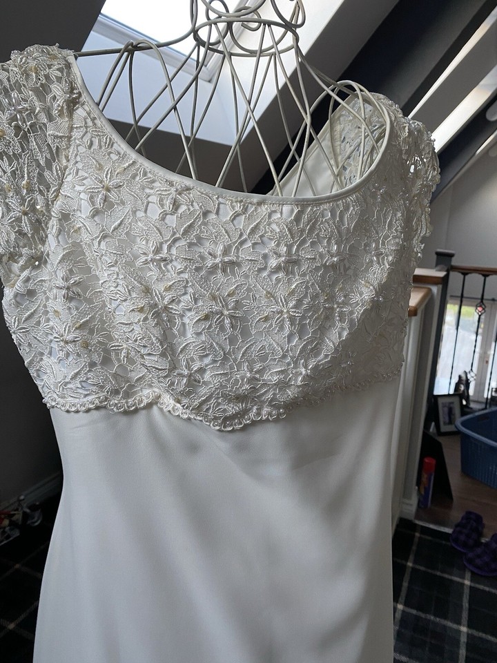 wedding dress size 16 pre owned eBay