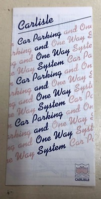 Carlisle Car Parking and One Way System 1985