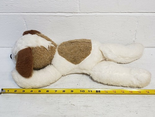 Animal Fair Plush Dog White 18" Bendable Ears VTG (LEFT EYE MISSING) *VERY RARE* - Picture 8 of 9