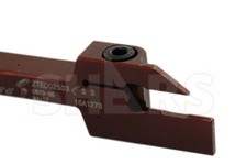 Shars 1/4 x 3/8" LH Grooving Cut-off Tool Holder .098" Insert Certificate P