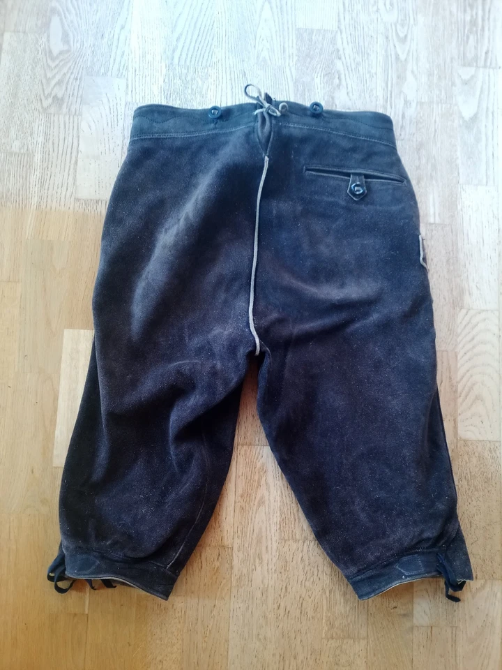 Bergfreund Trachtenlederhose Kniebund urig Größe 46 - Bild 2 von 2