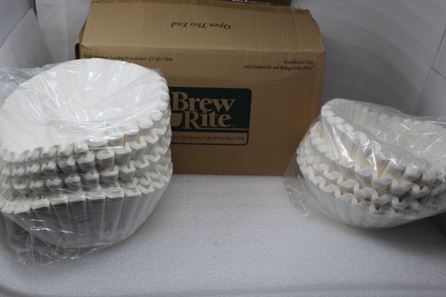 Brew-Rite Coffee Filters - Commercial - 12 Cup - 450 count (Bunn-Style) NEW
