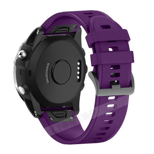 Per Garmin Fenix 3 5 5S 5X Plus 6X 7 7 7X cinturino da polso in silicone facile vestibilità - Foto 56 di 57