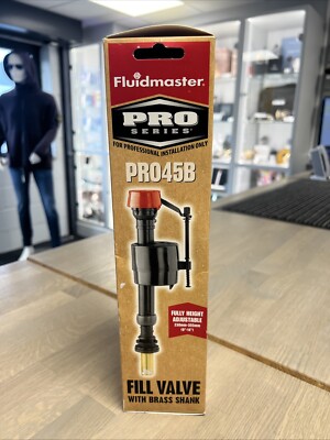 Fluidmaster PRO45B Füllventil mit Messingschaft - Lager Ref 38439