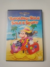 DVD TOPOLINO: SOLE SALE E SPORT FUORI CATALOGO BUENA VISTA HOME VIDEO WaltDisney