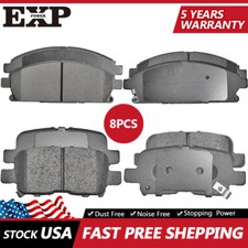 Front & Rear Ceramic Brake Pads for 2003 2004 2005 2006 Acura MDX