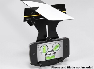 FLYBARLESS HELICOPTER PITCH GAUGE FOR USE W/SMARTPHONE RC