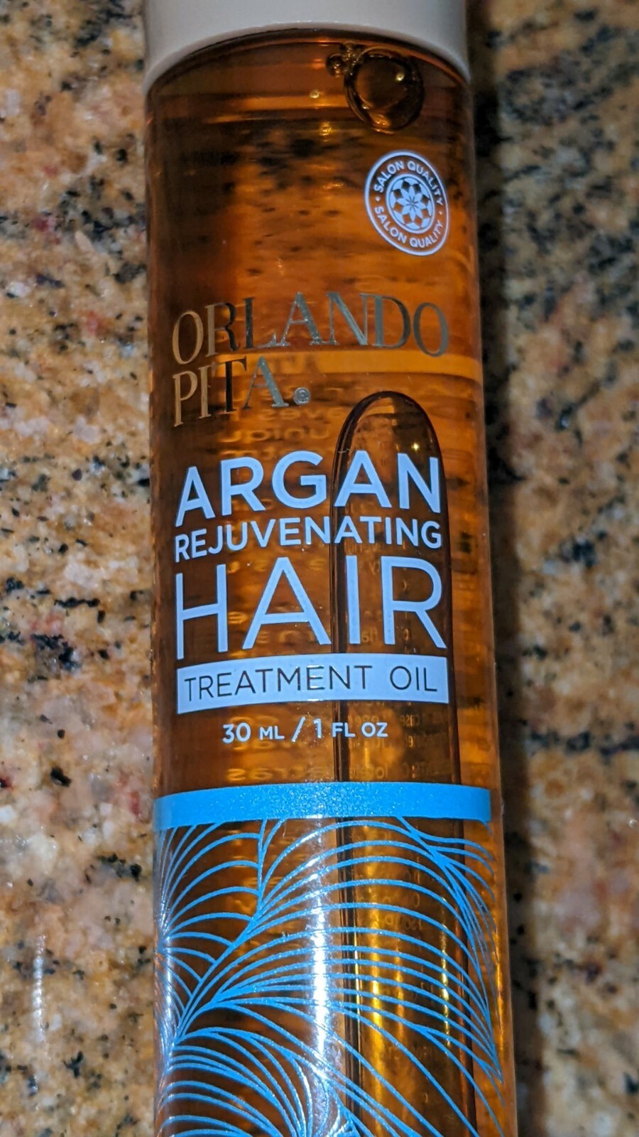 NEW ORLANDO PITA ARGAN Leave In Rejuvenating Hair Treatment Oil 1 fl oz