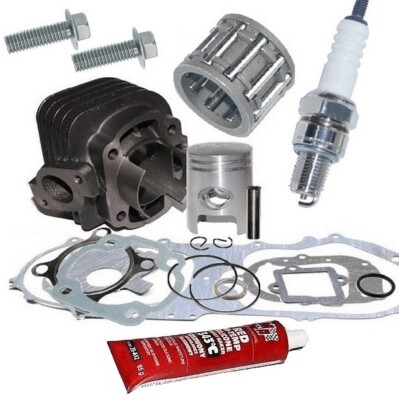 50ccm ZYLINDER KIT DICHTUNGSSATZ KOLBEN SET für KEEWAY HACKER 50 2T