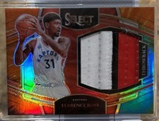 2021-22 Select Terrence Ross Throwback Game Used Patch Tie Dye Prizm /25 TM-TRS