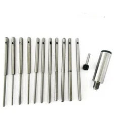 Valve seat grinding pilot set of 12 pcs Black and Decker Top .375" + Holder 9/16