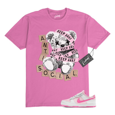 Dunk Pink Foam Playful White Air Force 1 T Shirt to Match ANTI