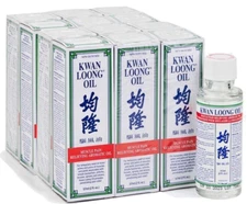Kwan Loong Pain Relieving Oil 2 fl oz – 12 Bottles | Aromatic Medicated Relief