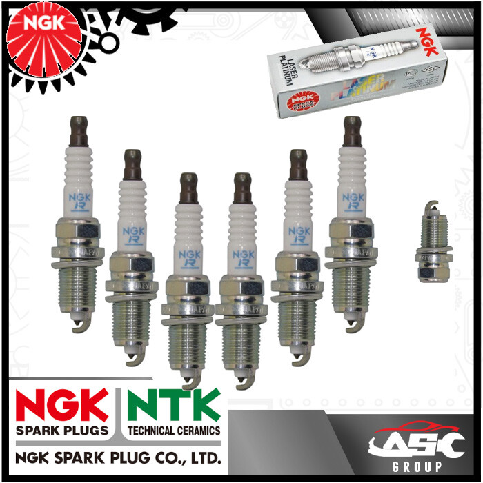 NGK Laser Platinum Spark Plug - Stk No: 2097 - Part no: BCPR5EP-11 - x6