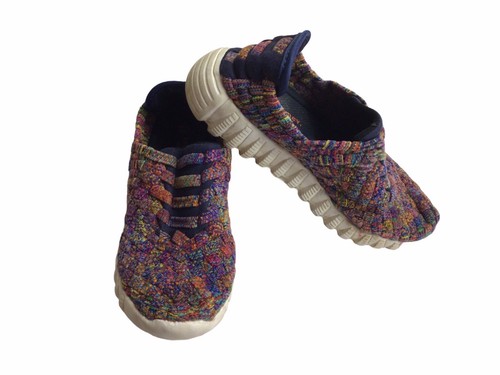 Bernie Mev. New York Zip Vivaldi Sneaker Sz 31 US 1 Unisex Colorful Slip On Shoe - Picture 3 of 7