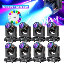 20R LED 64 Prism Moving Head Light DMX Beam Gobo Rainbow Effect Stage Lighting