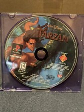 Disney's Tarzan (Sony PlayStation 1, 1999) Disc only -tested