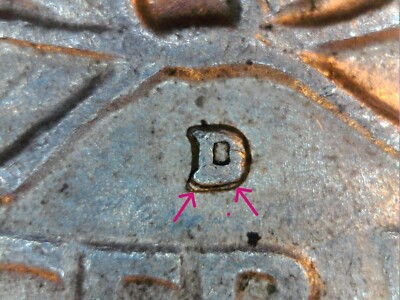 1964-D Washington Quarter, 90% silver,  RPM  D/D  