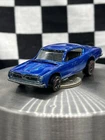 1968 Hot Wheels Redline Barracuda US Cobalt Blue Dark Interior Nice!!