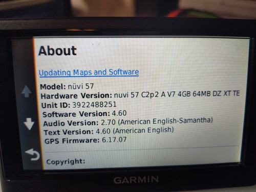 Garmin Nuvi 57 GPS + 32GB Micro SD Card Dash Mount Adapter Bundle LIFETIME MAP - Picture 3 of 10