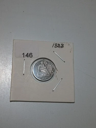 1888 Seated Liberty Dime