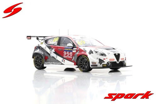 Spark S8971 1/43 Alfa Romeo Giulietta TCR No.69 Vincitore Gara 1 Wtcr 2020 - Foto 7 di 8