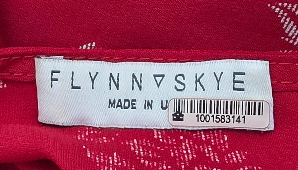 Women's - Flynn Skye Leah Red Floral Mini Dress - Image 4 of 4