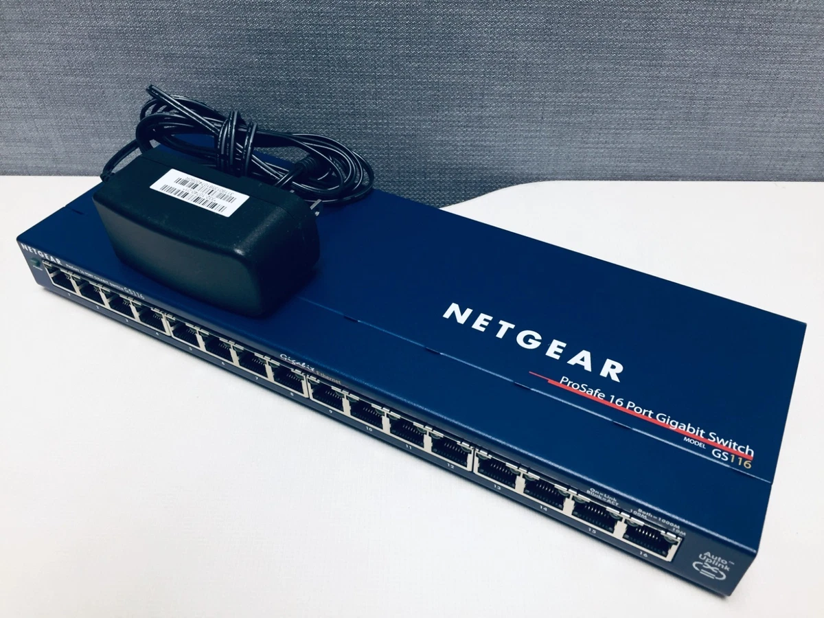Go-Sw-16G Switch 16 Ports Gigabit 10-100-1000Mbps - Idéal Partage De