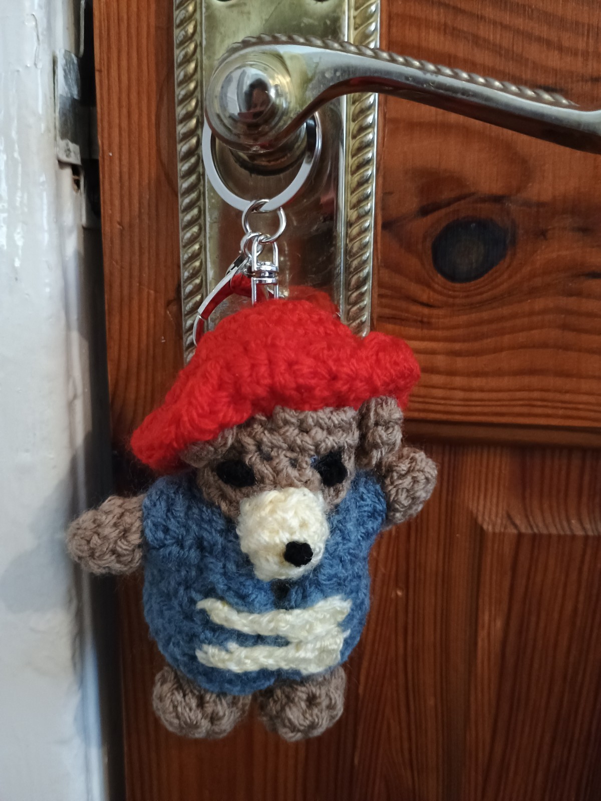 Paddington Bear Key Ring Bag Charm