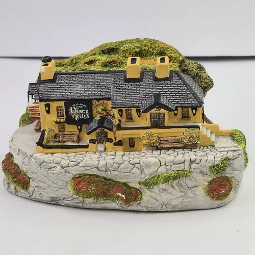 VTG DURTY NELLY'S Miniature Masterpieces Danny Boy Irish Pub Musical Music Box