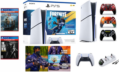 2025 Sony PlayStation 5 PS5 Disk Console Ultimate Holiday Bundle