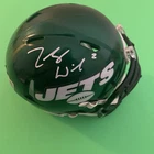ZACH WILSON SIGNED MINI HELMET - NEW YORK JETS - BECKETT COA