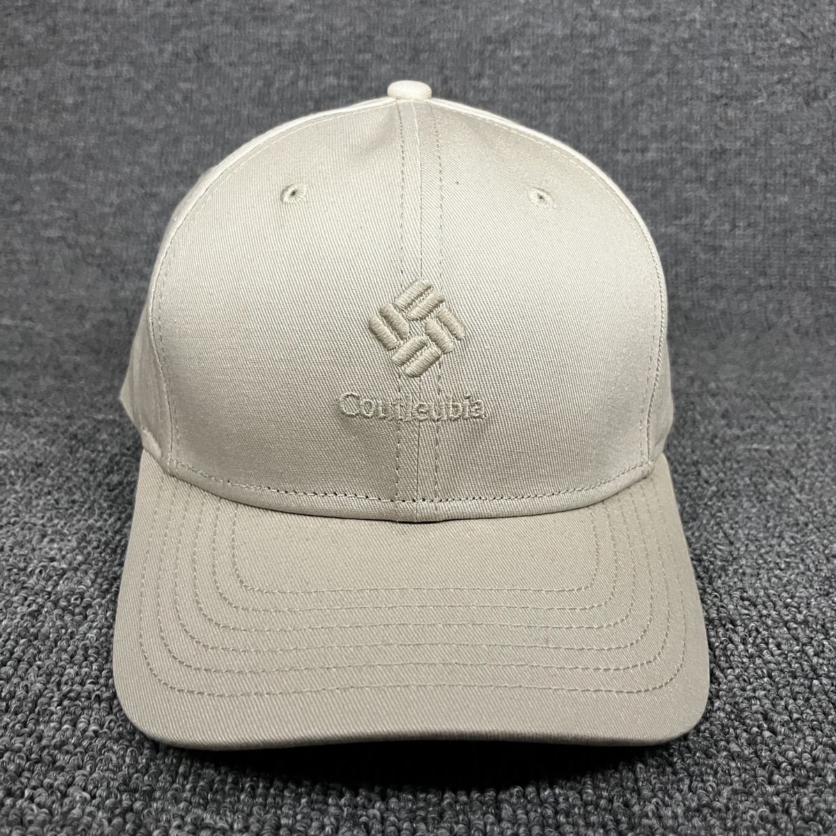 Coutleubia Logo Baseball Cap Khaki Beige Adjustable Strapback Hat New