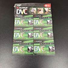 FujiFilm DVC  60 SP 90 LP  Mini Digital Video Cassette 8 pack