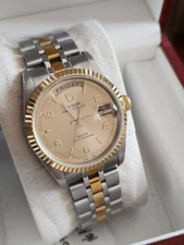 Tudor Prince Date Day Champagne Dial 76213 Men's Watch Automatic 36mm