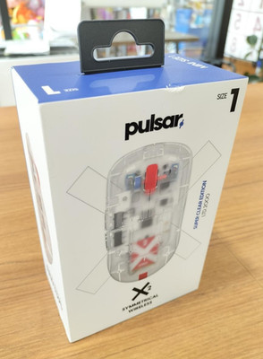 Pulsar X2 Größe 1 Wireless Super Clear Edition Mini Gaming Maus Ultraleicht