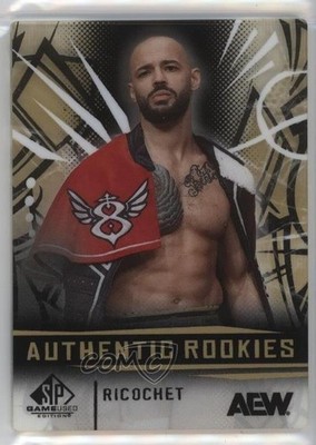 2025 SP Game Used AEW Crystal Photo Variation Achievement Ricochet #CCA-81 e0y