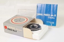 F97803 COPAL Press No. 0 Shutter with Preview Lever/Flash Sync New Old Stock
