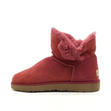 UGG Damen Classic Mini II Boots Pink Wildleder Knöchelhoch Stiefeletten EU 38