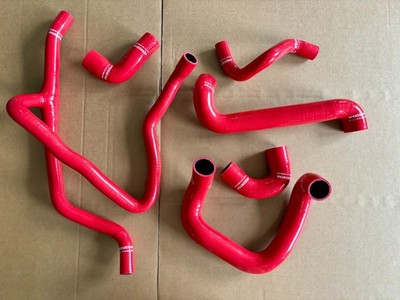 Silicone Radiator Cooling Hose for BMW E30 M20 325 325i 1988-1993 RED