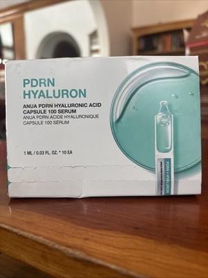 ANUA PDRN Hyaluronic Acid Capsule 100 Serum 1 mL 0.03 fl Oz (10 ea) NIB