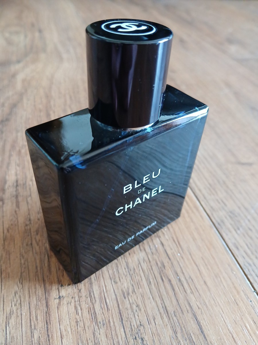 シャネル BLEU DE CHANEL50ml PARFUM Bleu de chanel Eau De Parfum 50ml Bottle Empty Excellent Condition