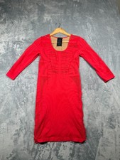 G By Guess Bodycon Dress Womens XS/S Red Akeelah Seamless Cutout Q53K07K48H0