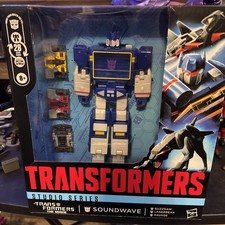 Transformers The Movie Leader Studio Series Class Soundwave Action Figure NIH