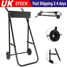 85kg Outboard Motor Heavy Duty Trolley Carrier Stand For Boat Engine 99cm Height